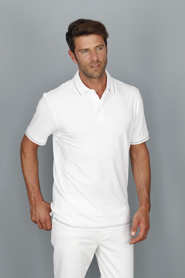 Bao - Weiss - Poloshirt
