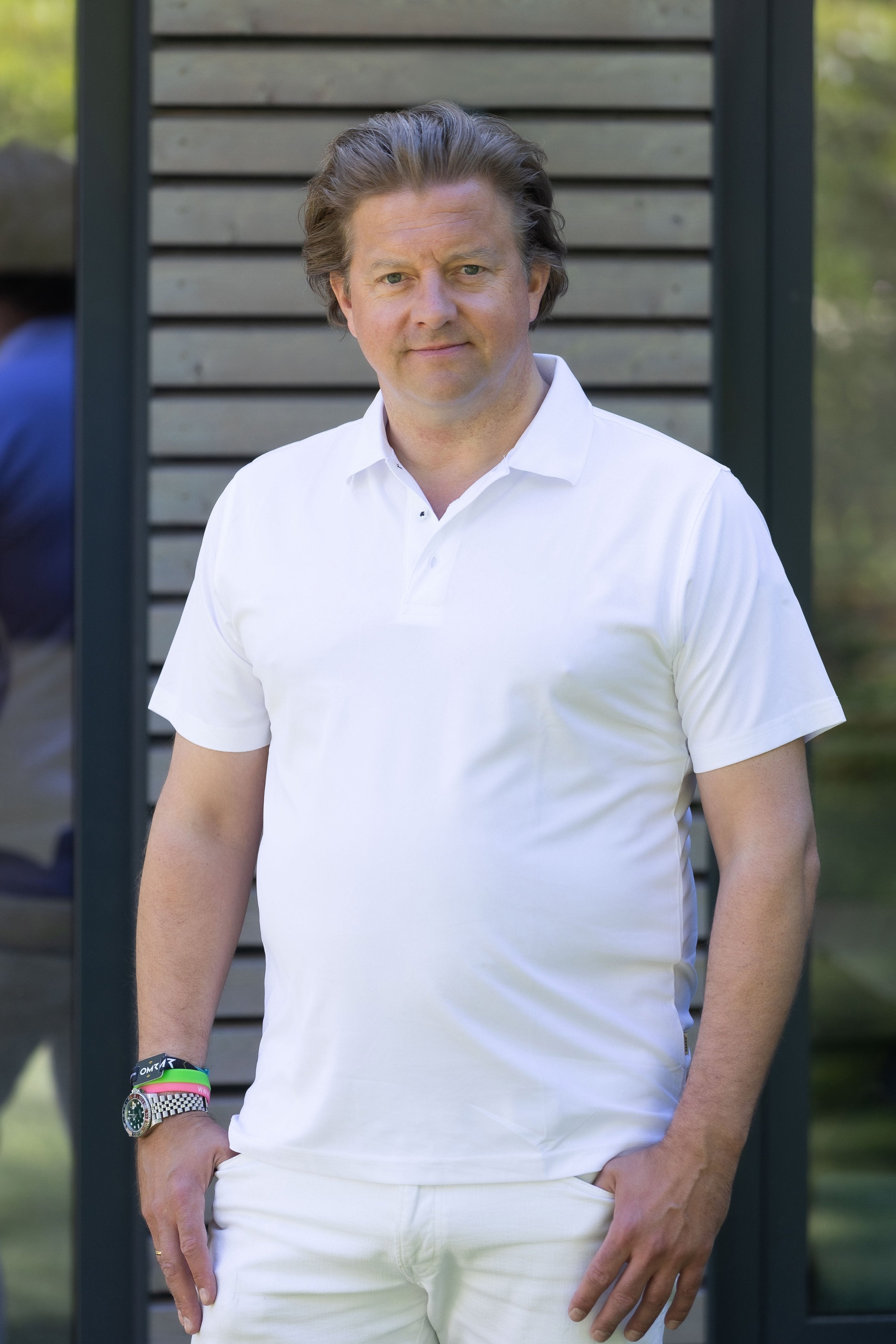 Poloshirt - Herren - Weiß