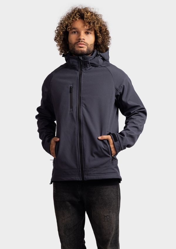 Theo Softshell mit Kapuze