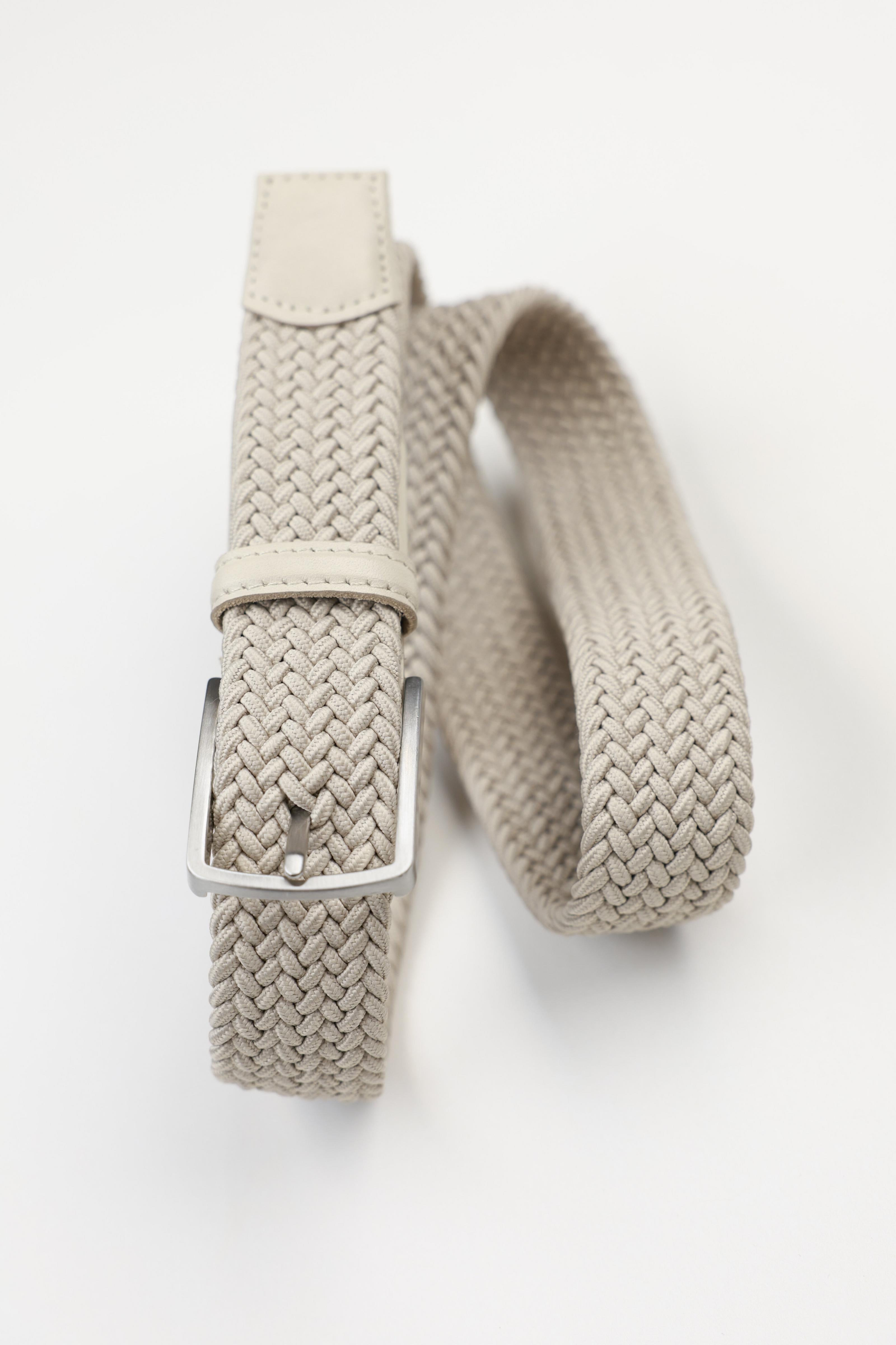 Bela - Flechtgürtel - Kitt