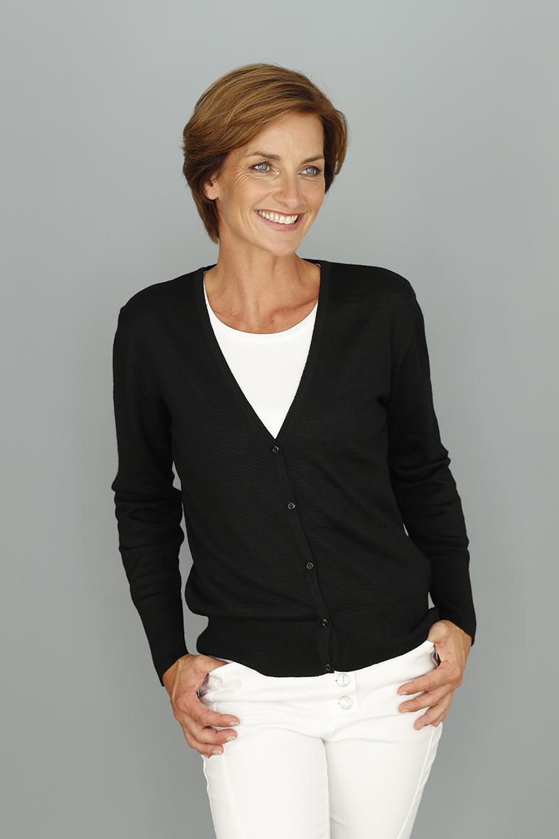 Aida - Schwarz - Cardigan