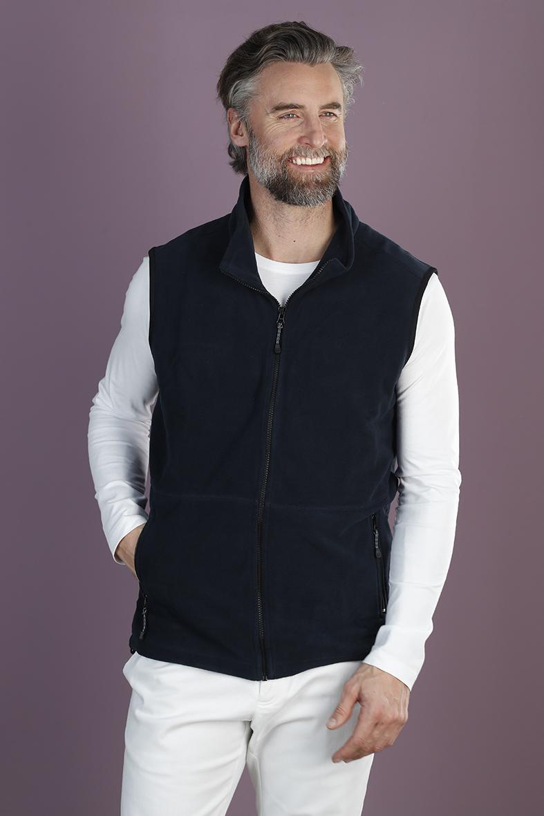 Cortina - Marine - Fleece-Weste