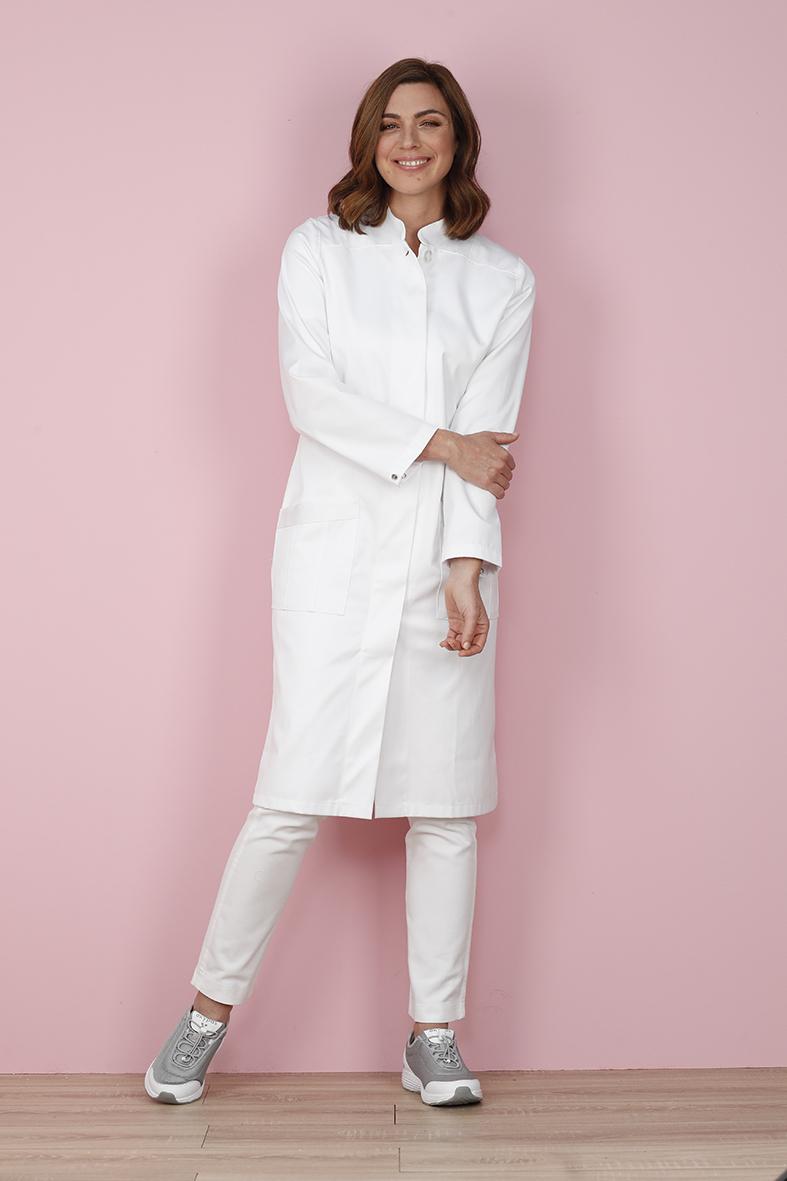 Felicitas - Weiss - Damen-Kittel