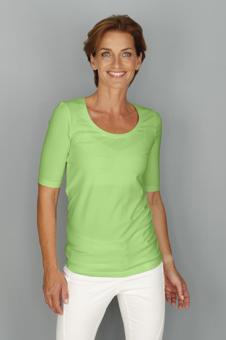 Futura - Apfel - Damenshirt mit halbem Ärmel