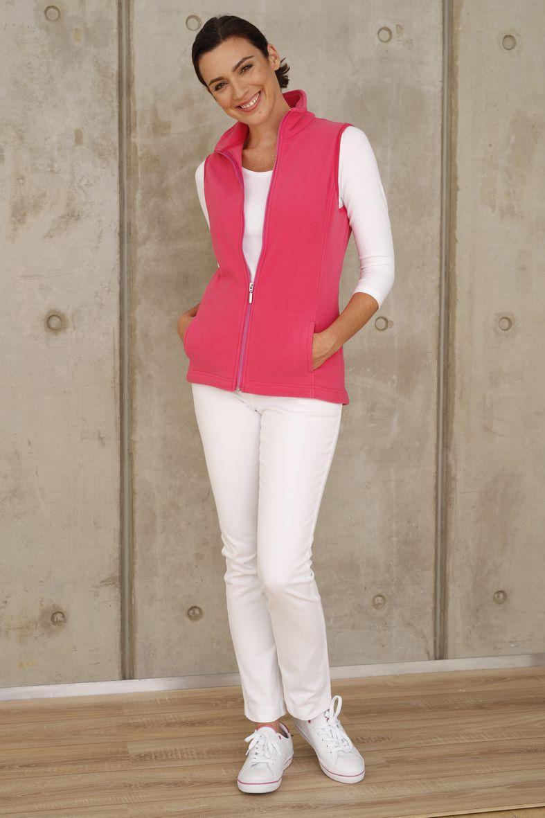 Helsinki - Pink - Fleece-Weste