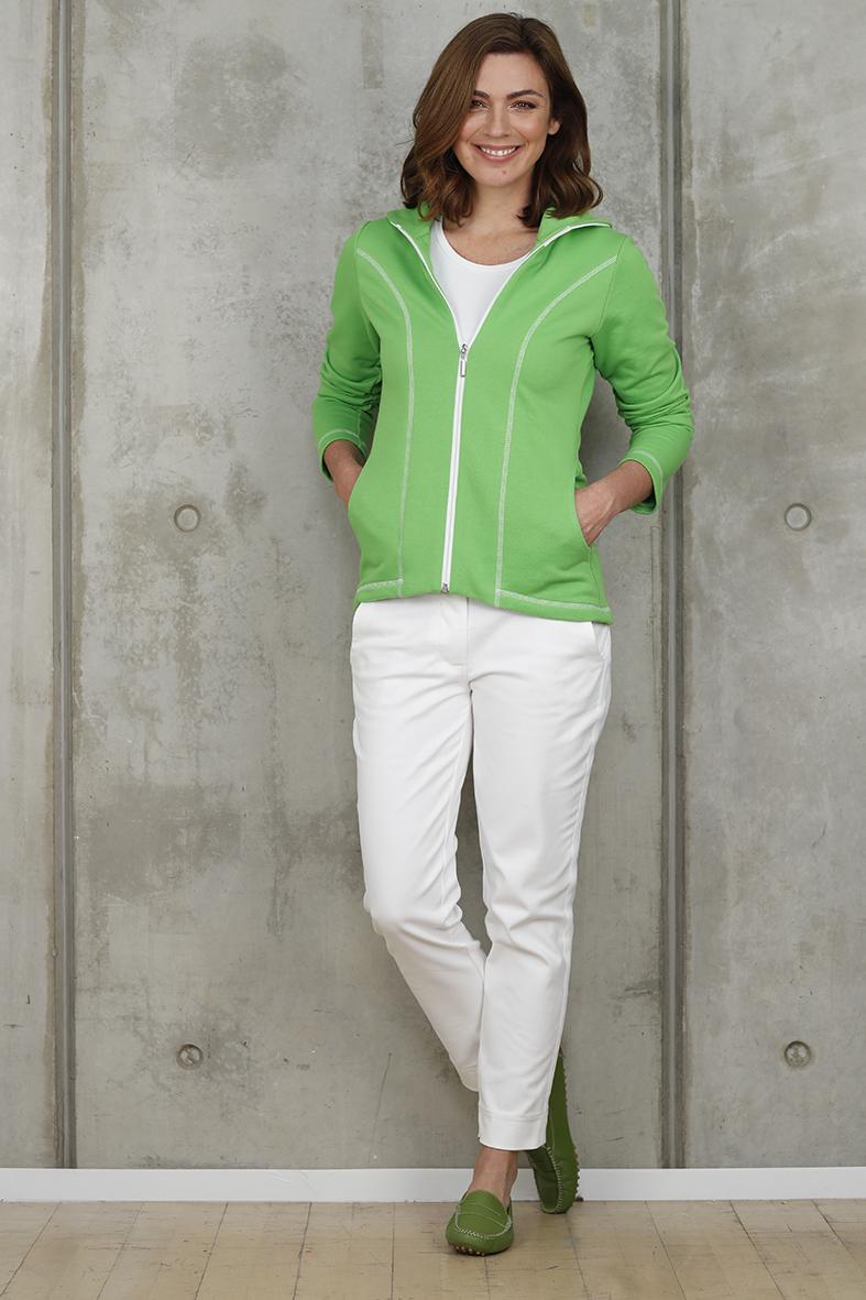 Moira - Apfel - Sweatjacke