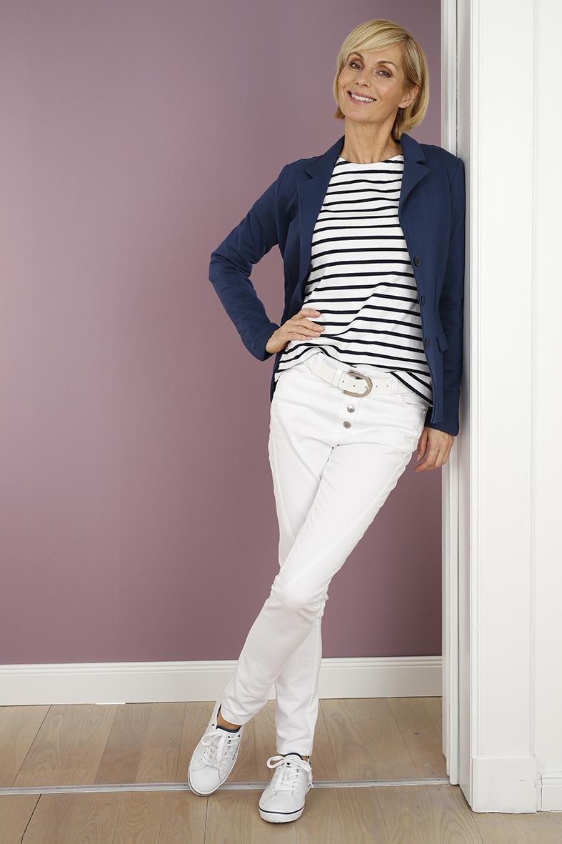 Sonya - Marine - Damen-Sweatblazer