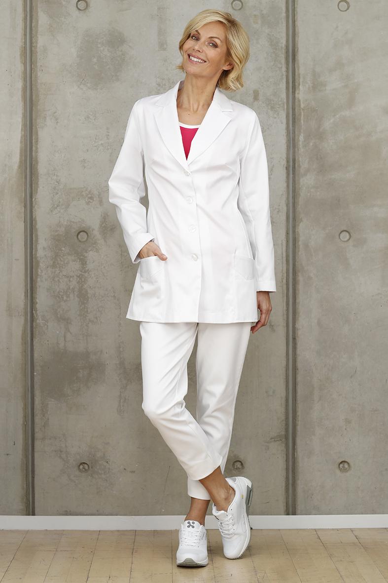 Sunna - Weiss - Damenkittel