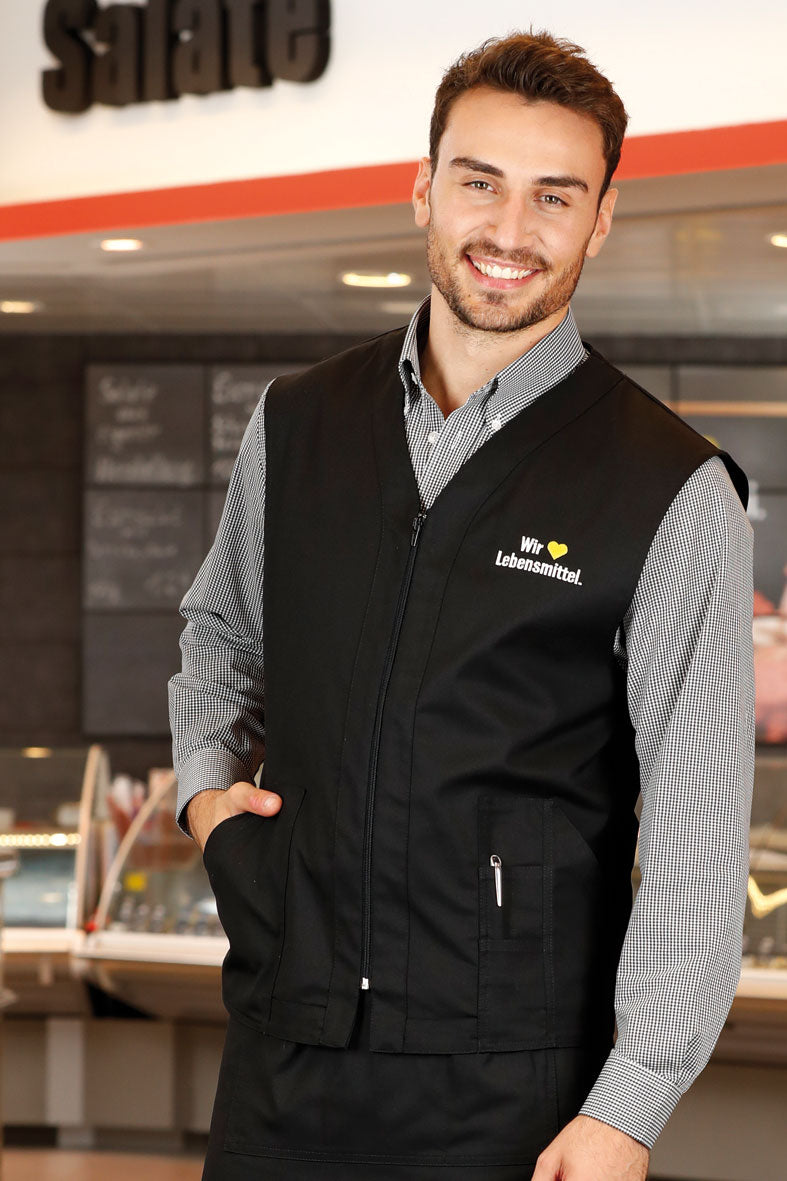 Lasse - Schwarz - Weste