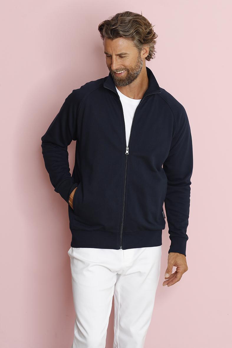 Homer - Marine - Sweatjacke im College-Stil