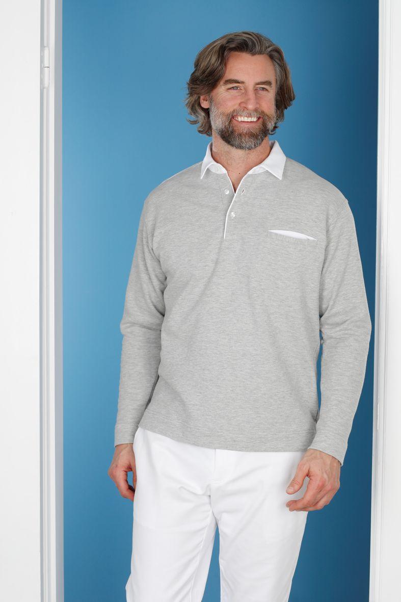 Imre - Graumelange - Sweatshirt