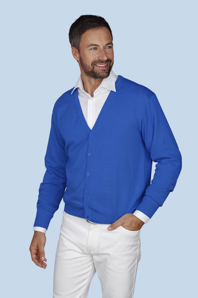 Vulcan - Kobalt - Strickjacke - Herren
